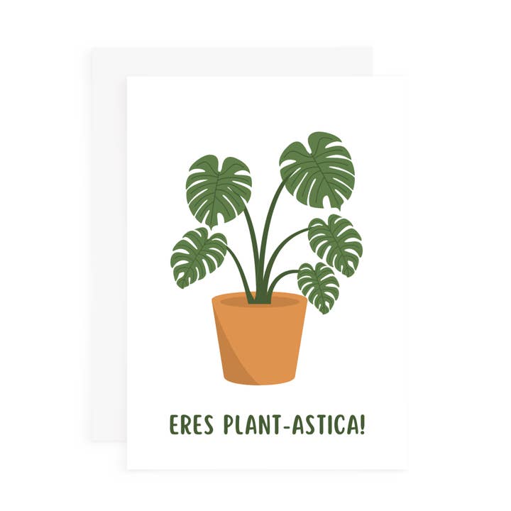 Plantastica Mini Card for wholesale by Things in Spanish