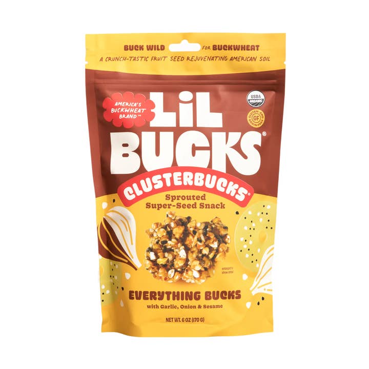 Clusterbucks Gluten-Free Bites - Everything Bucks - 6pk for wholesale by Lil Bucks