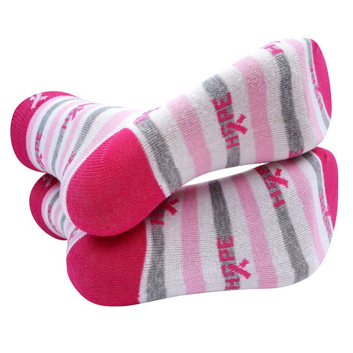 Selini New York - Wholesale Socks - Women's - Women's Breast Cancer Awareness Novelty Socks3