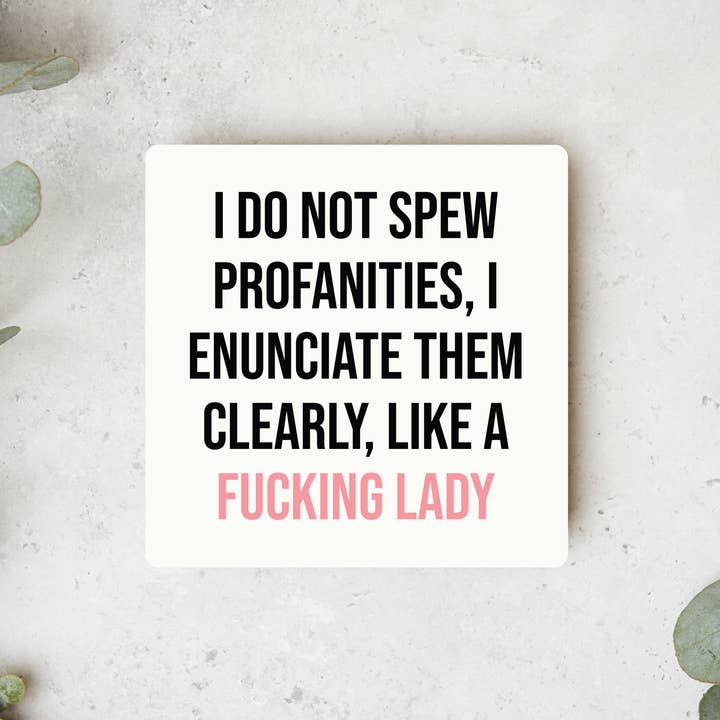 Knotty Design Co. - Wholesale Magnet - Like A Fucking Lady Magnet2