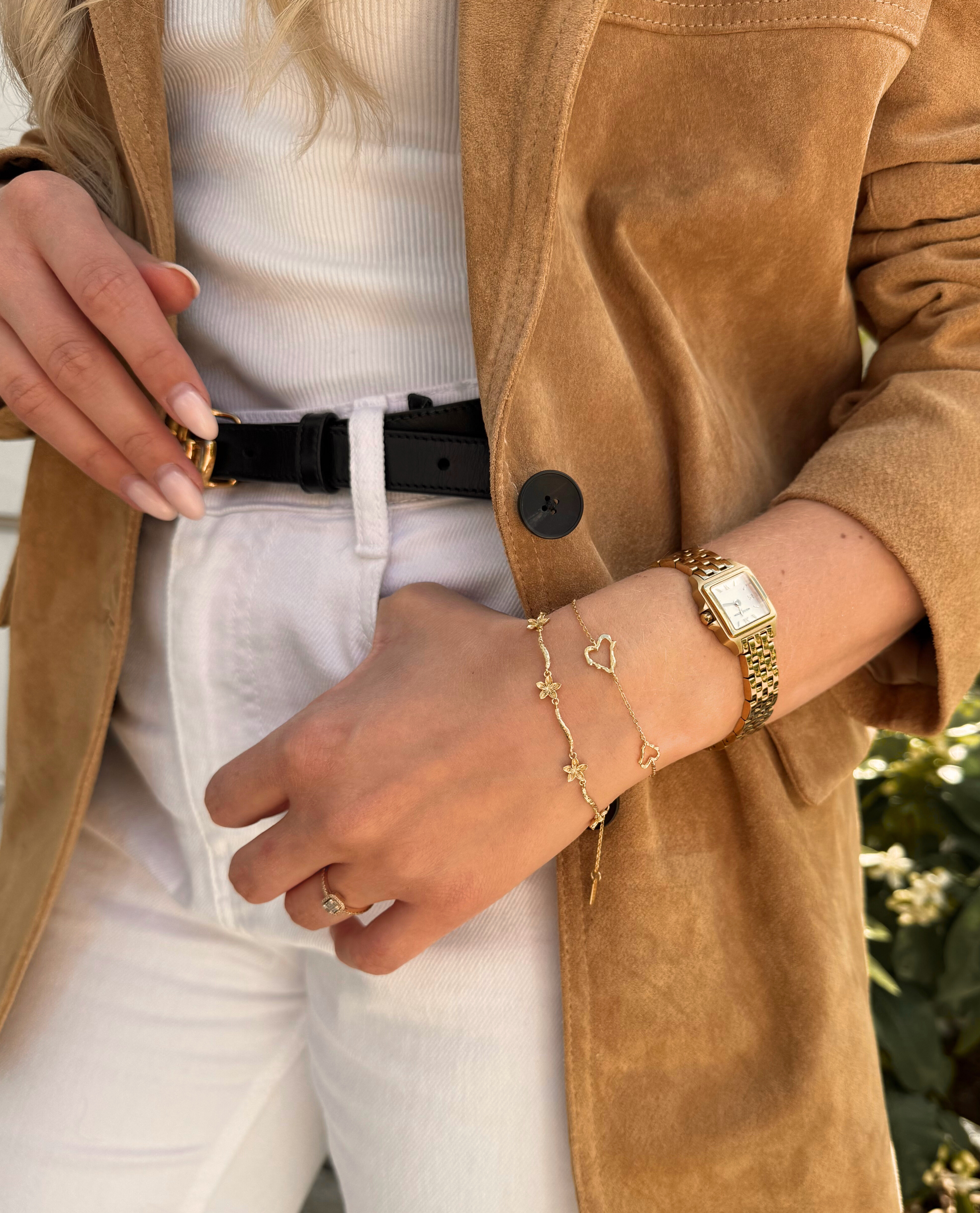 Nava Copenhagen - Wholesale Link & Chain Bracelet - Oahu Bracelet - Gold Plated3