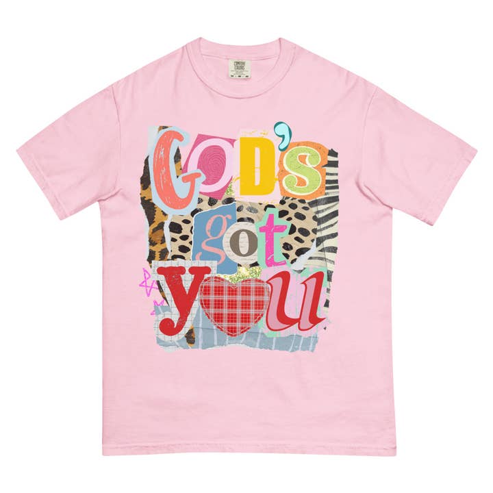 God's Got You Shirt Comfort Color Preppy Y2k Faith Tee for wholesale by CC Apparel
