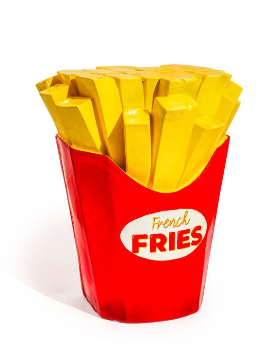 McGowan & Rutherford Ltd - Vendita all'ingrosso Sgabello - Tavolino/sgabello a forma di patatine fritte0