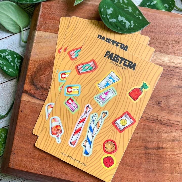 The Nosy Gal - Wholesale Sticker - Paletera Sticker Sheet