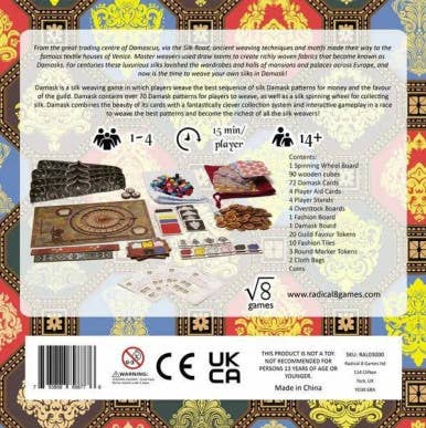 Bridge Distribution - Wholesale Card Game - Damask2