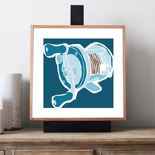 Vintage Fishing Reels #3 for wholesale by RGB Fineart