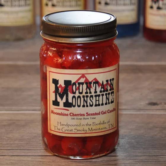 Moonshine Cherries for wholesale by The Candle Cottage & DUOS Dual Fragrance Candles