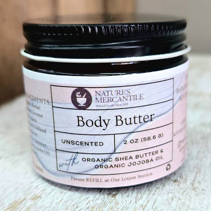 Body Butter – Nourishing Non-Infused Cream for wholesale by Nature's Mercantile