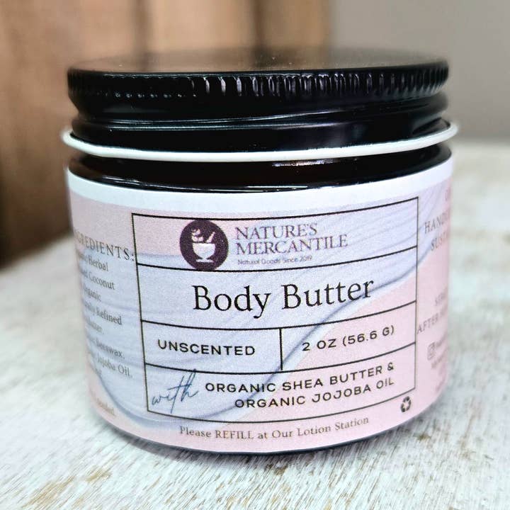 Beurre Corporel – Crème Nourrissante Non Infusée pour la vente par Nature's Mercantile