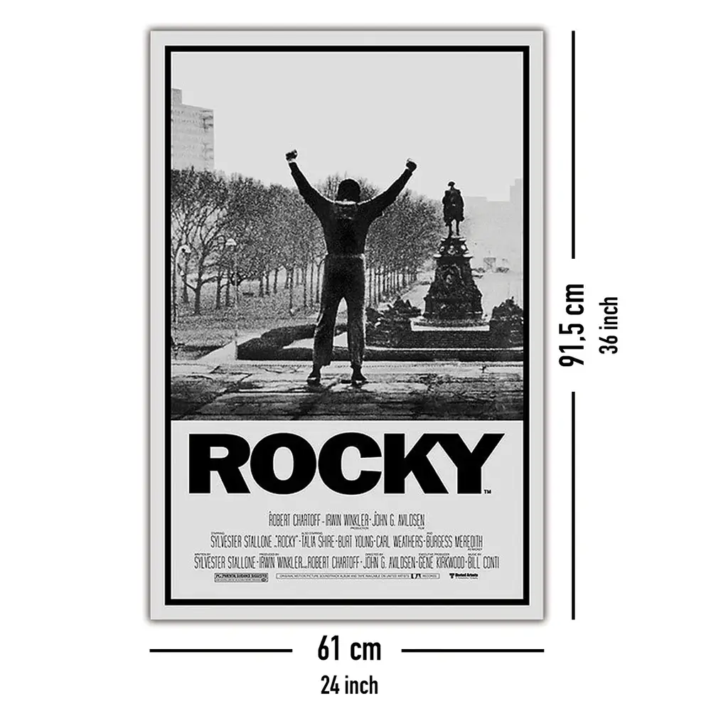 Close Up GmbH – Großhandel Poster – Rocky Poster Hauptplakat 91,5 x 61 cm4