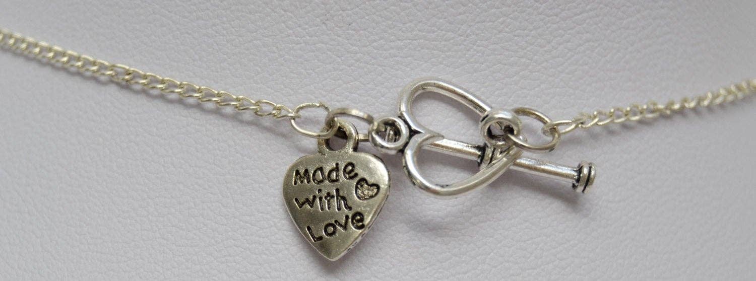 Collar de San Benito hecho a mano con colgante de medalla de