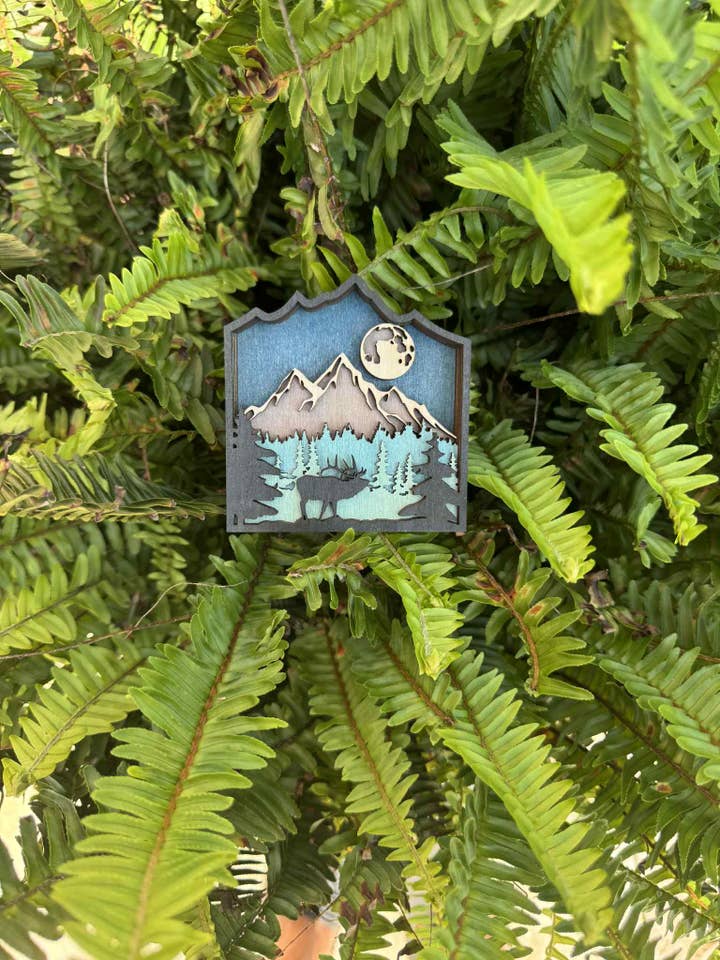 Moonlit Elk for wholesale by The Wilusz Way