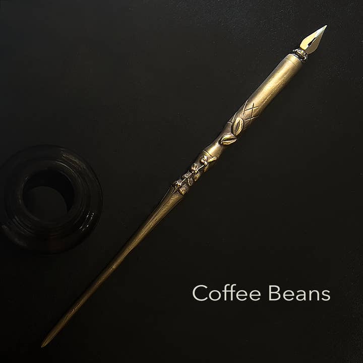 Papier Plume - Wholesale Craft Supplies - BRONZE plated DIP PENS from FRANCE - Hand Cast PEWTER1