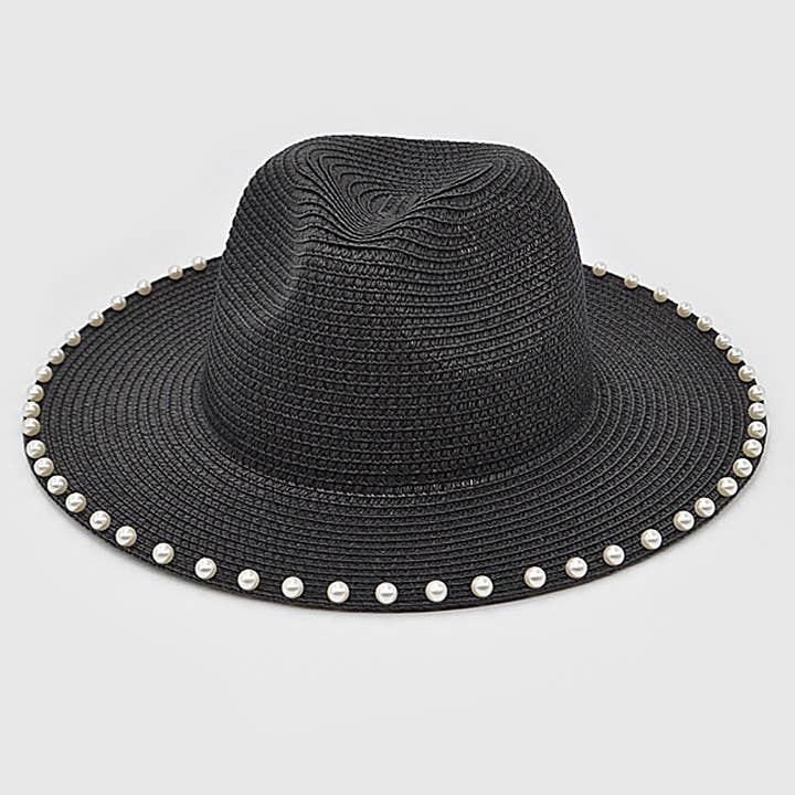 3AM BY H&D ACCESSORIES - Wholesale Straw Hat - Women's - beaded straw hat