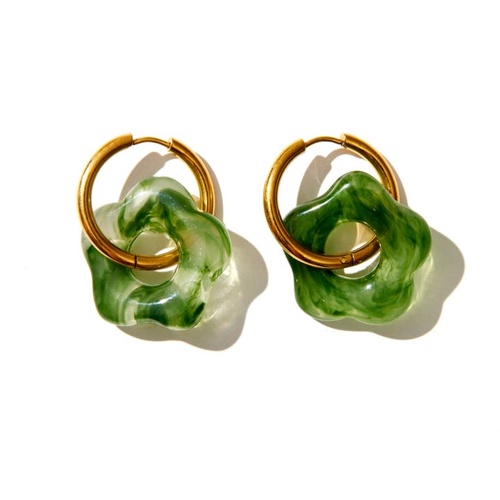 Emeldo - Wholesale Hoop Earrings - Gloria Hoops // Select Colour3
