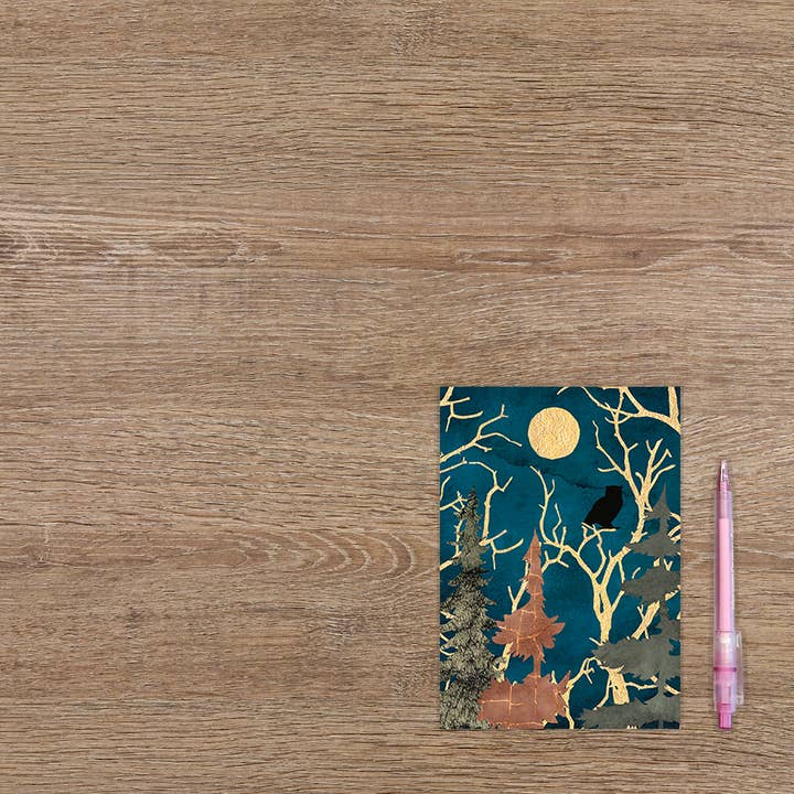 Artige BV - Wholesale Everyday Greeting Card - Moonstone Night Forest - greeting card2