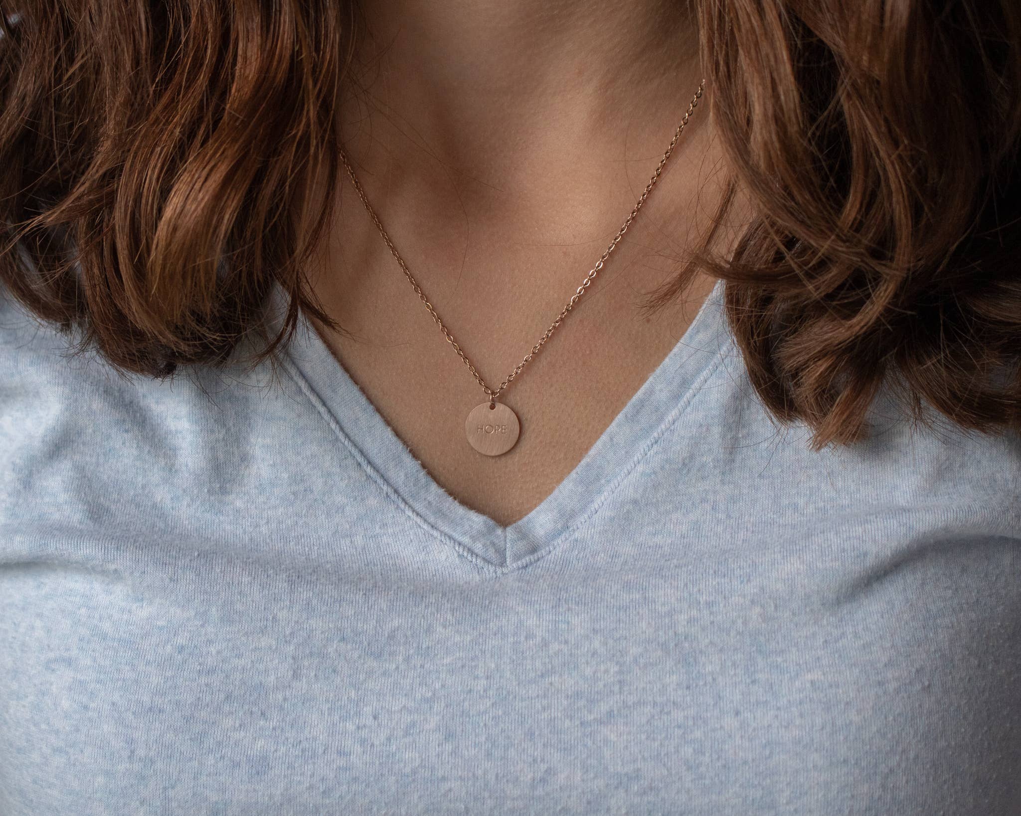 The Vintage Sparrow - Wholesale Pendant/Charm Necklace - Hope Pendant5