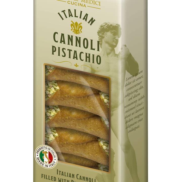 BORGO DE MEDICI USA - Wholesale Pastry Bag - NEW Cannoli Pistachio Cream