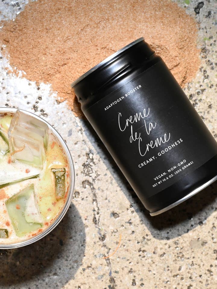 Booster Adaptogène Creme de la Creme TIN (300g)
20 portions pour la vente par Hello Goldie