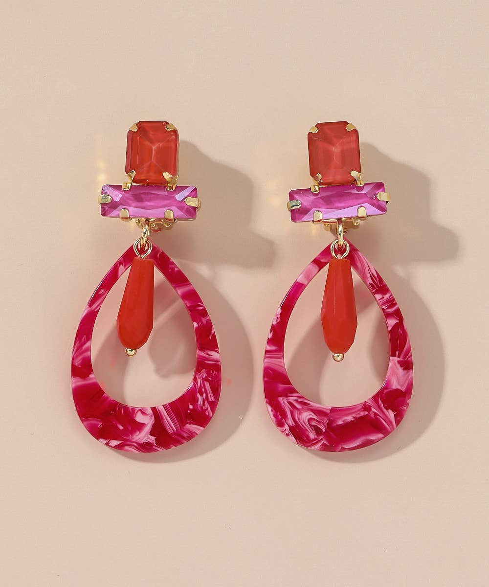 Blossom bijoux - Wholesale Clip-On Earrings - Clip Earrings 25PEBOL0474
