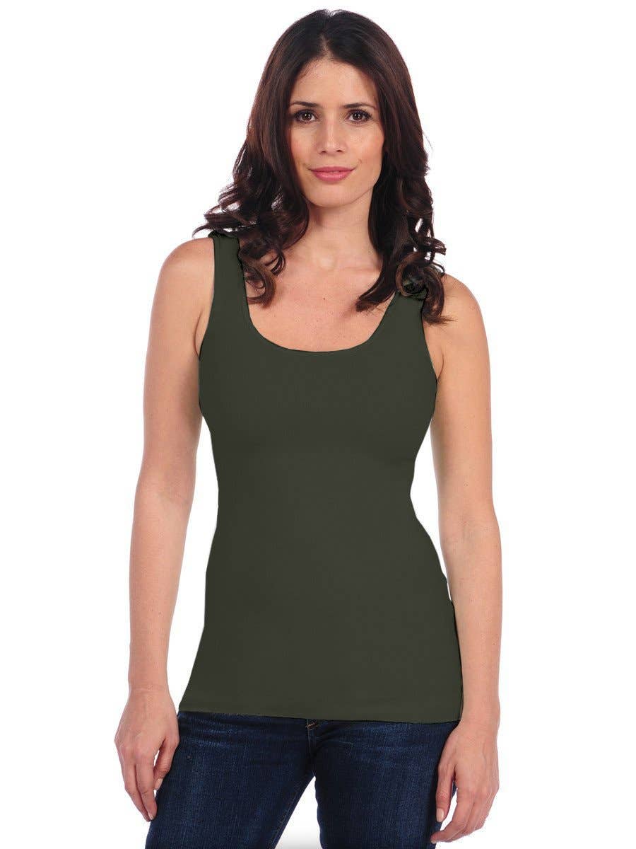 TINA Stephens Italy/Tees By Tina – Großhandel Tanktop – Damen – Nahtloser, glatter Tank (300ST)60