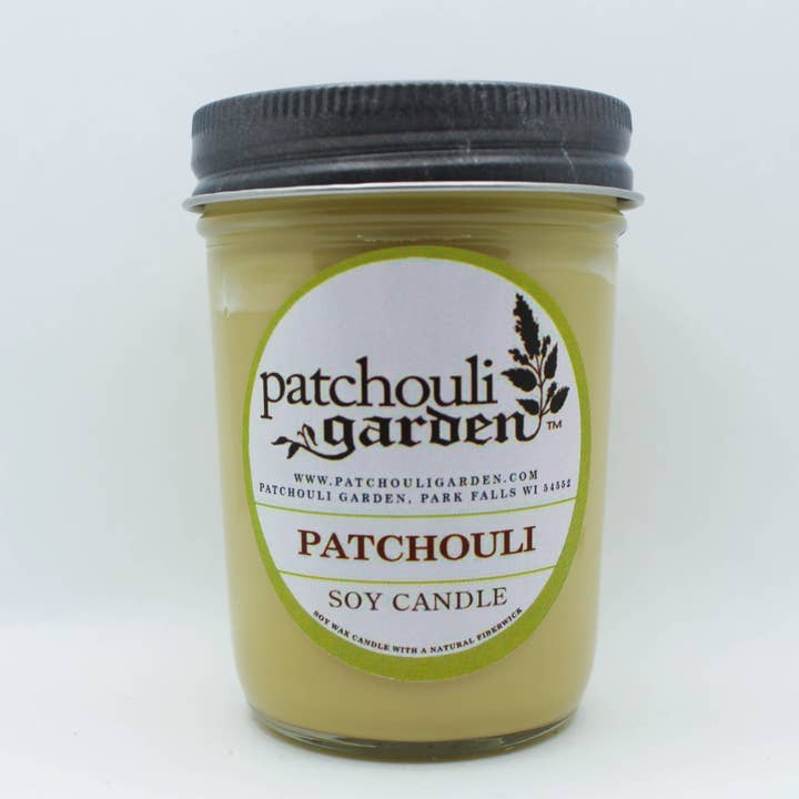 Patchouli Soy Candle for wholesale by Patchouli Garden