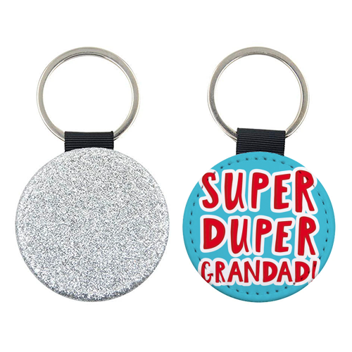 ART WOW - Wholesale Keychain - Unisex - Keyrings 'Super Duper Grandad'1