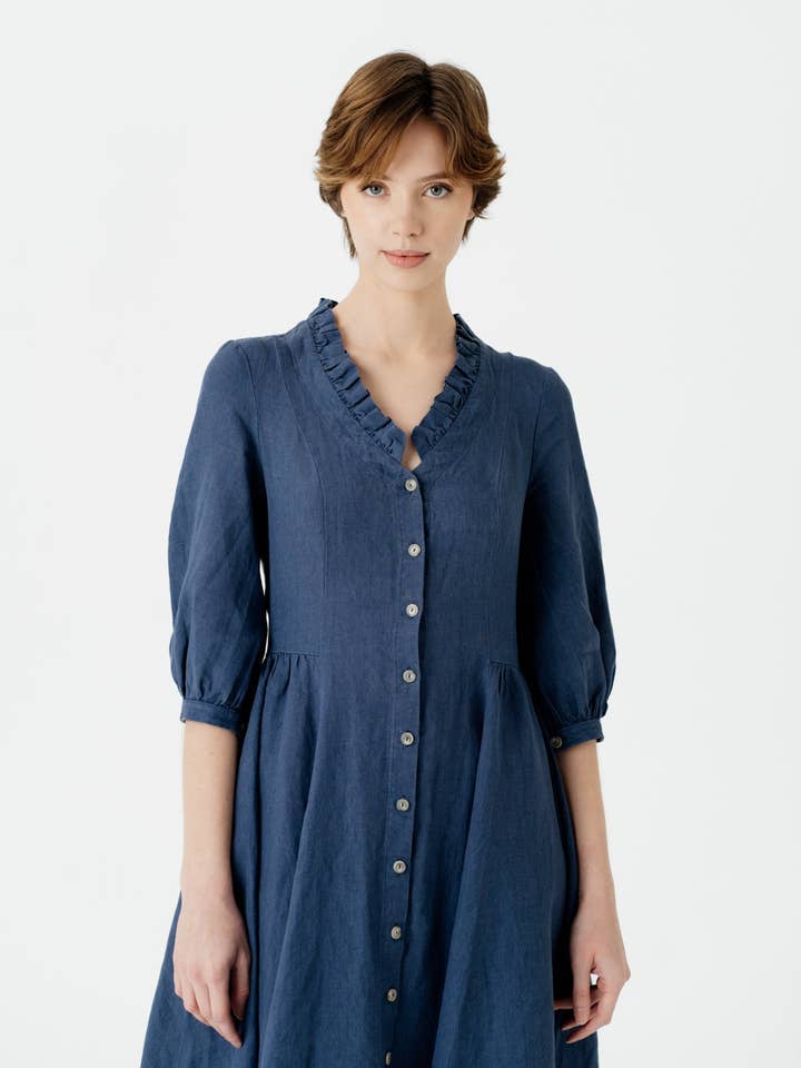 Mon Cheri Ophelia Dress, 3/4 Sleeve for wholesale on Faire12