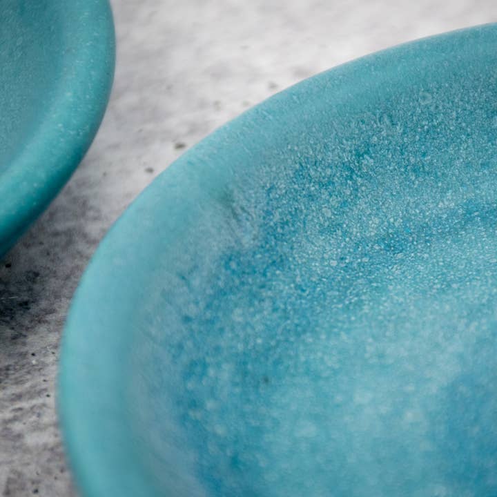 Pamela Ceramics - Wholesale Incense Holder - Incense Holder in Turquoise Crystal Glaze6