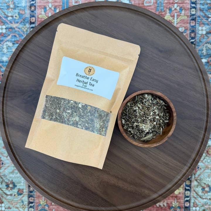 Breathe Easy Herbal Tea Blend - Cough Relief & Lung Support for wholesale by Nugget Oak Naturals