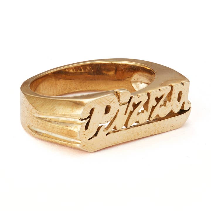 SNASH JEWELRY - Vente Chevalières - Anneau Pizza 20