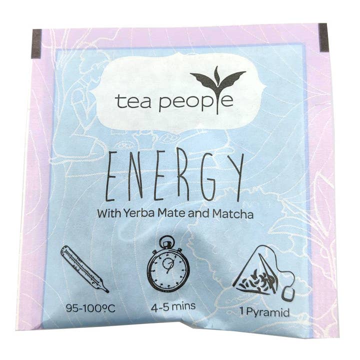 Tea People – wholesale Health/detox tea – ENERGY - Wellness Tea Envelopes