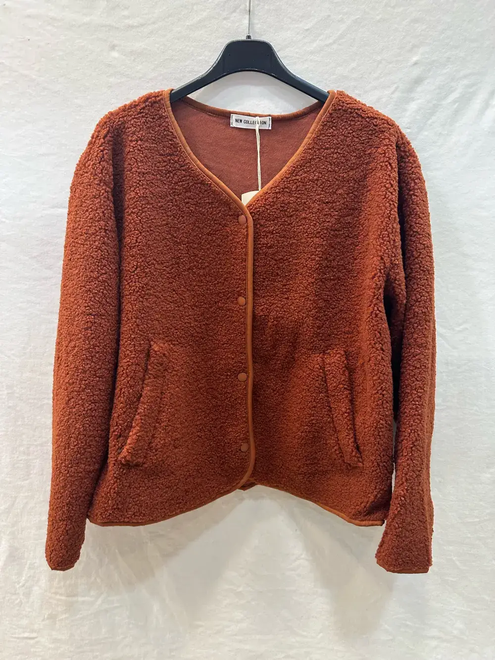 Mimi & Gogo - Wholesale Bomber Jacket - Women's - Bomber Jacket Fleece Jacket @3388_BomberMoumoute3