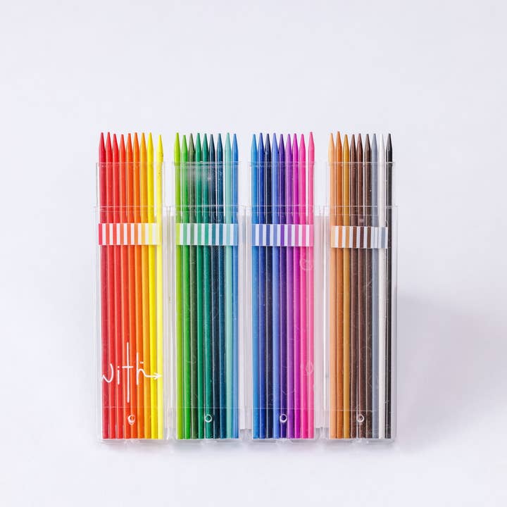 With® - Wholesale Colored Pencil - Wholesale 36 Colored Leads with Case