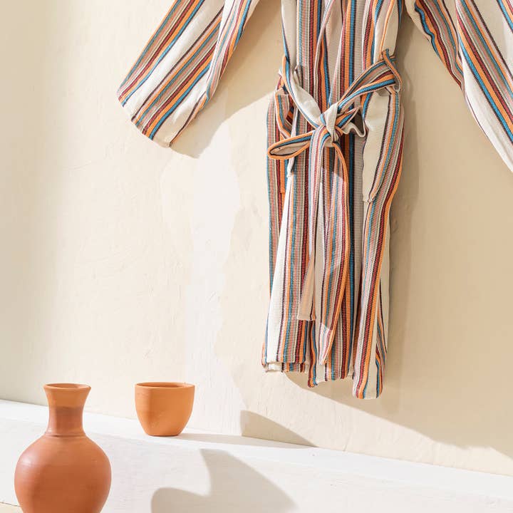 Kikoya - Wholesale Robe - Unisex - Bathrobe Turkish Cotton LightWeight Quickdry Multicolor Robe2