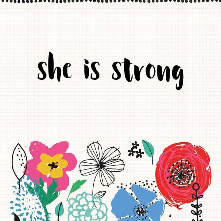 She is Strong - Get Well Value Card for wholesale by Legacy
