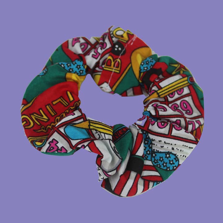 Casino Night Scrunchie for wholesale by Finki