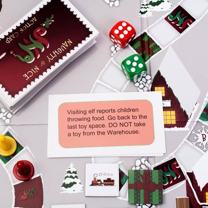 Opus One Studios - Wholesale Board Game - SANTALAND (R): Board Game