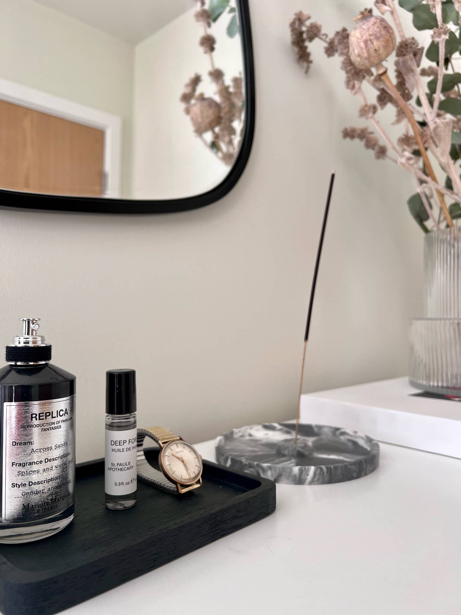 Partridge&Partridge - Vente Porte-encens - Porte-encens en béton | Brûleur d'encens rond0