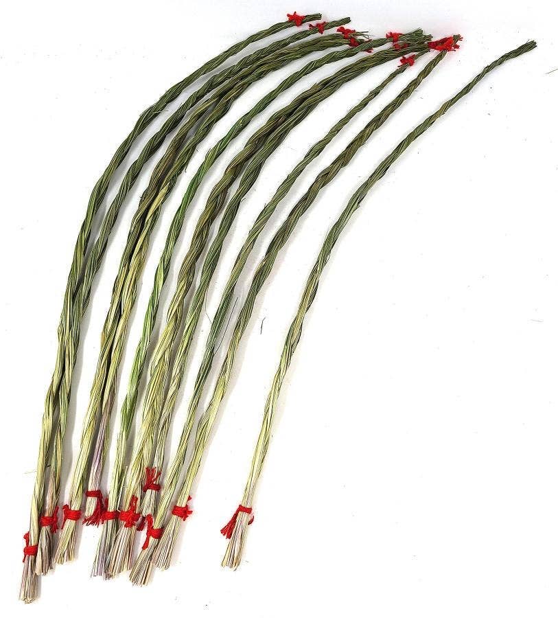 GREENROOTS USA LLC - Venta al por mayor Salvia - Trenza de Hierba Dulce 24" (Paquete de 1 Trenza)2