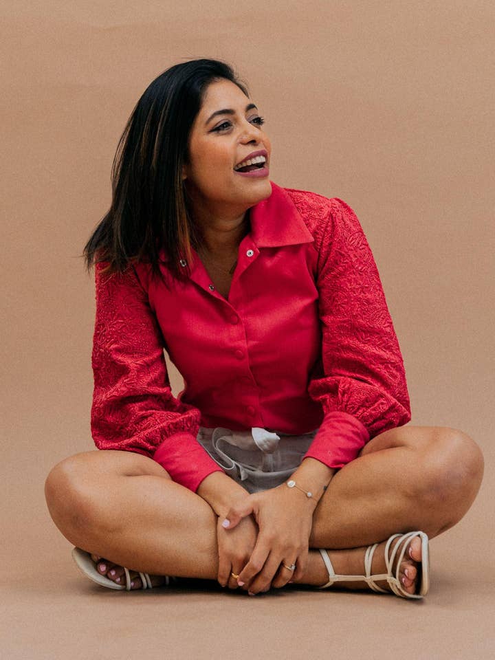 Kaasida | Women Fashion Boutique - Wholesale Buttoned-down shirt – Women's - Gulnari Cotton Shirt13