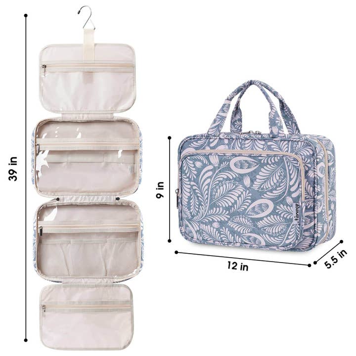 wandf - Wholesale Toiletry Bag - Women's - Large Capacity Waterproof Hanging Toiletry Bag Travel Bag38