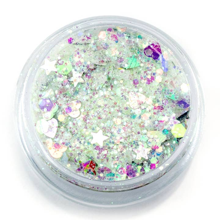 Lunautics – Großhandel Körper-Glitzer/-Schimmer – Schillernder Chunky Glitzer - La La Land