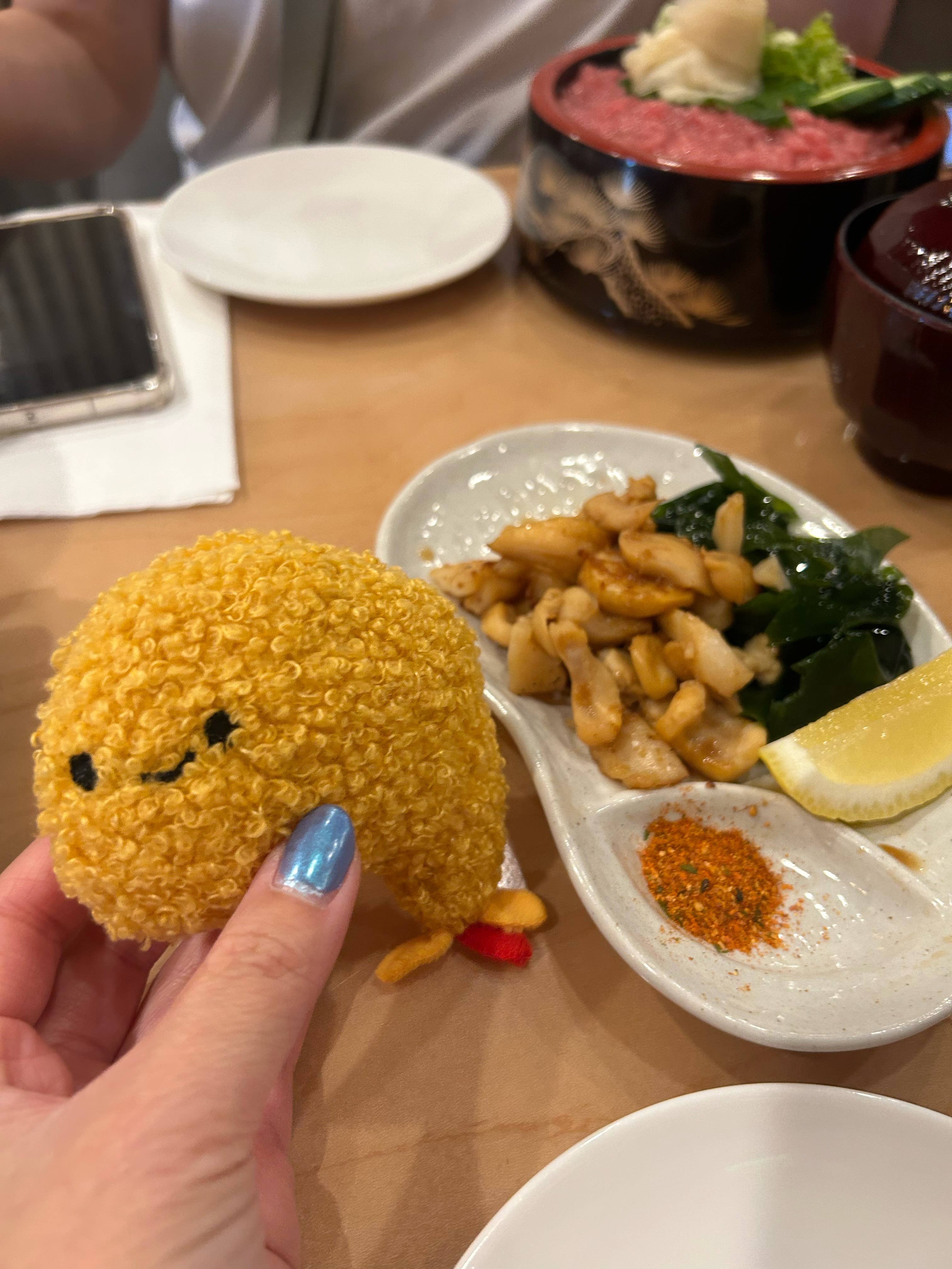 Bewaltz - Vente Peluche – enfant et bébé - Mini peluches - boîte à bento japonaise (ensemble de 5 pièces)3