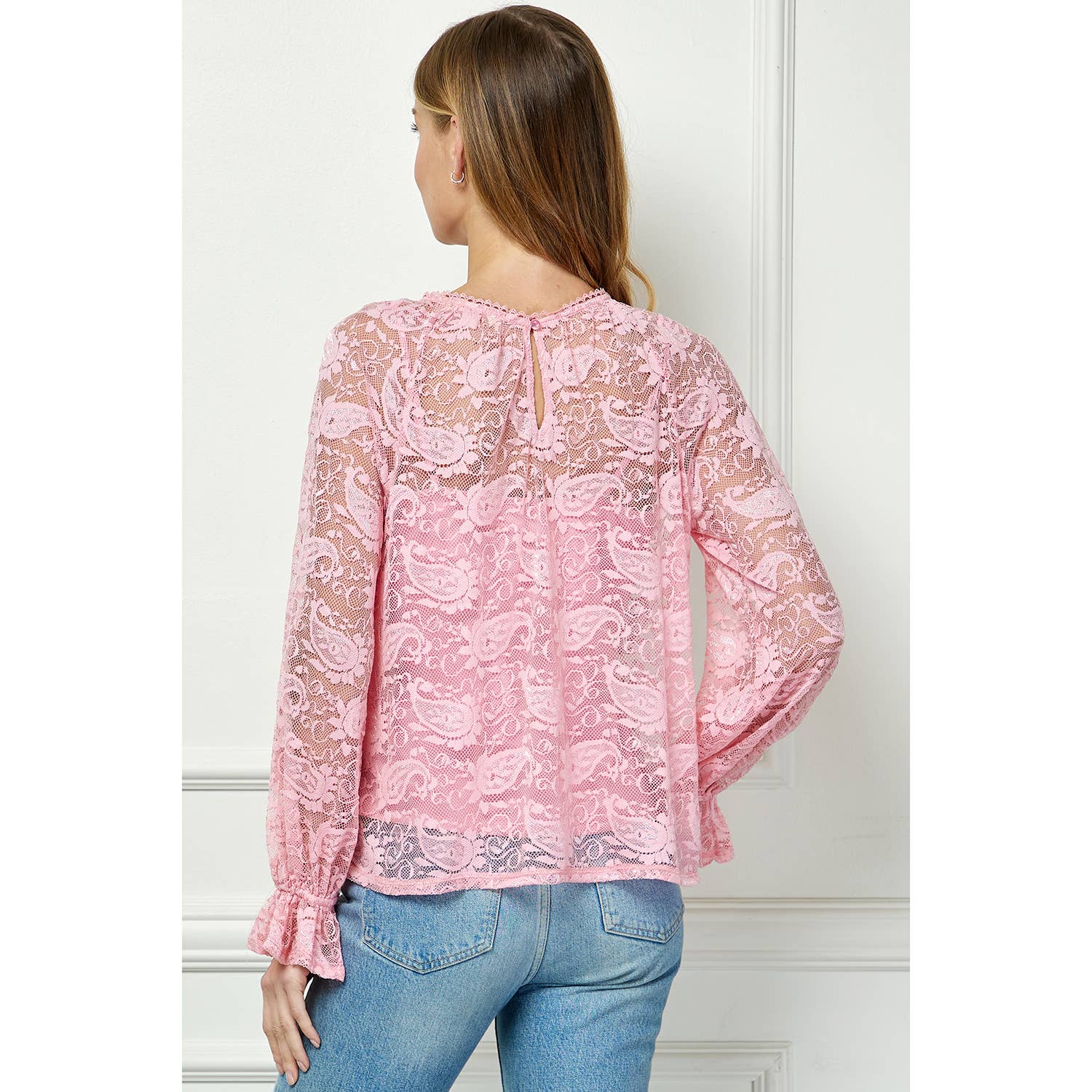 Winslow Collection – Blusa - Mulher por atacado – TOP DE RENDA VINTAGE GRACE COM FORRO DE CAMISOLA6