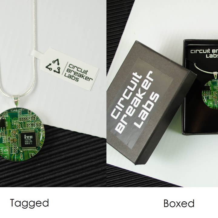 Circuit Breaker Labs – Großhandel Kette mit Anhänger/Charm – Regenbogenband Kabel Herz Halskette3
