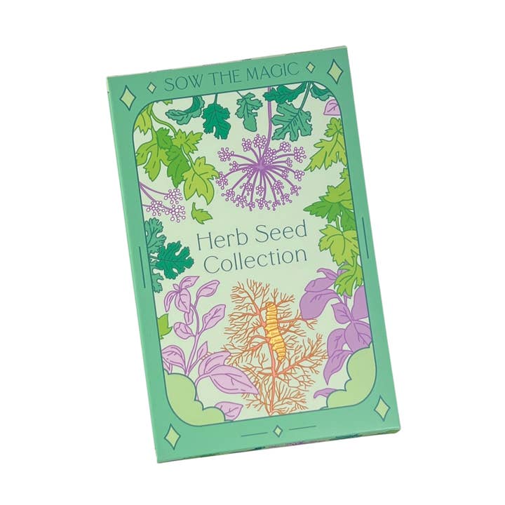 Collection de graines d'herbes anciennes – Kit de jardin culinaire non-OGM pour la vente par Sow the Magic