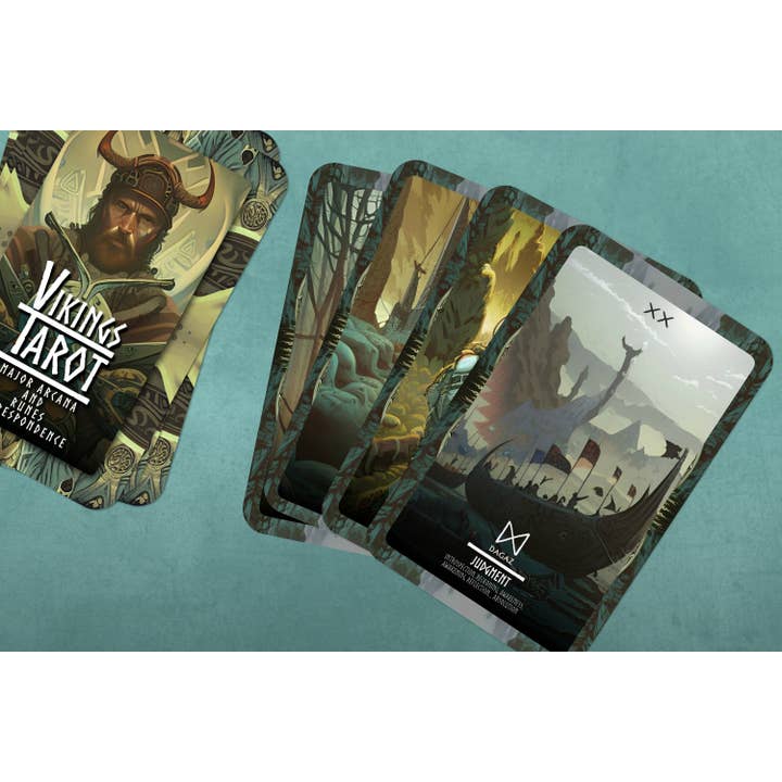 IBIZA TAROT - Wholesale Tarot Cards - Vikings Norse Tarot with Major Arcana and Runes9