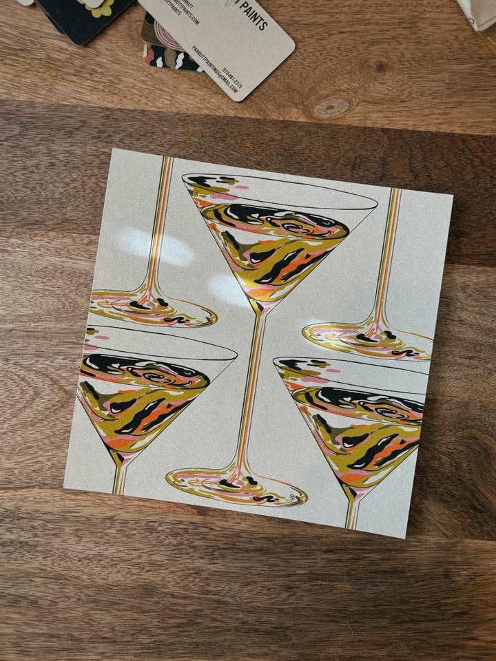 'Friday' Print by Parrott Paints for wholesale by Parrott Paints