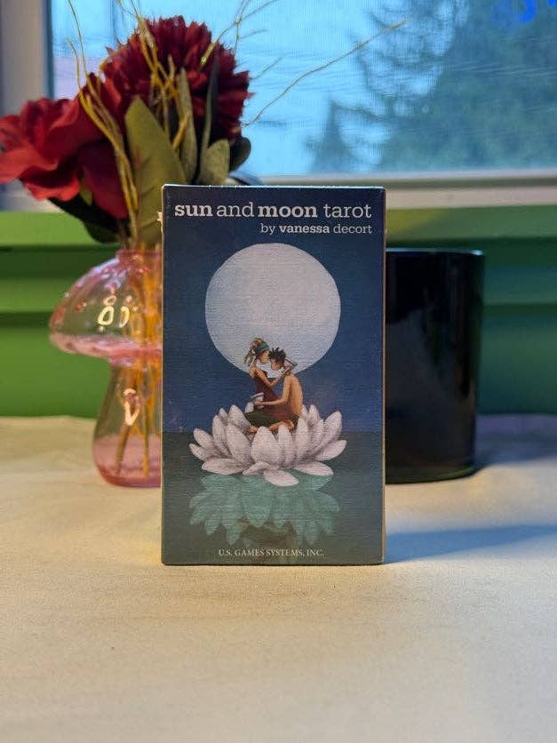 Sun and Moon Tarot Deck for wholesale by Chaotic Crystal Chick Co.